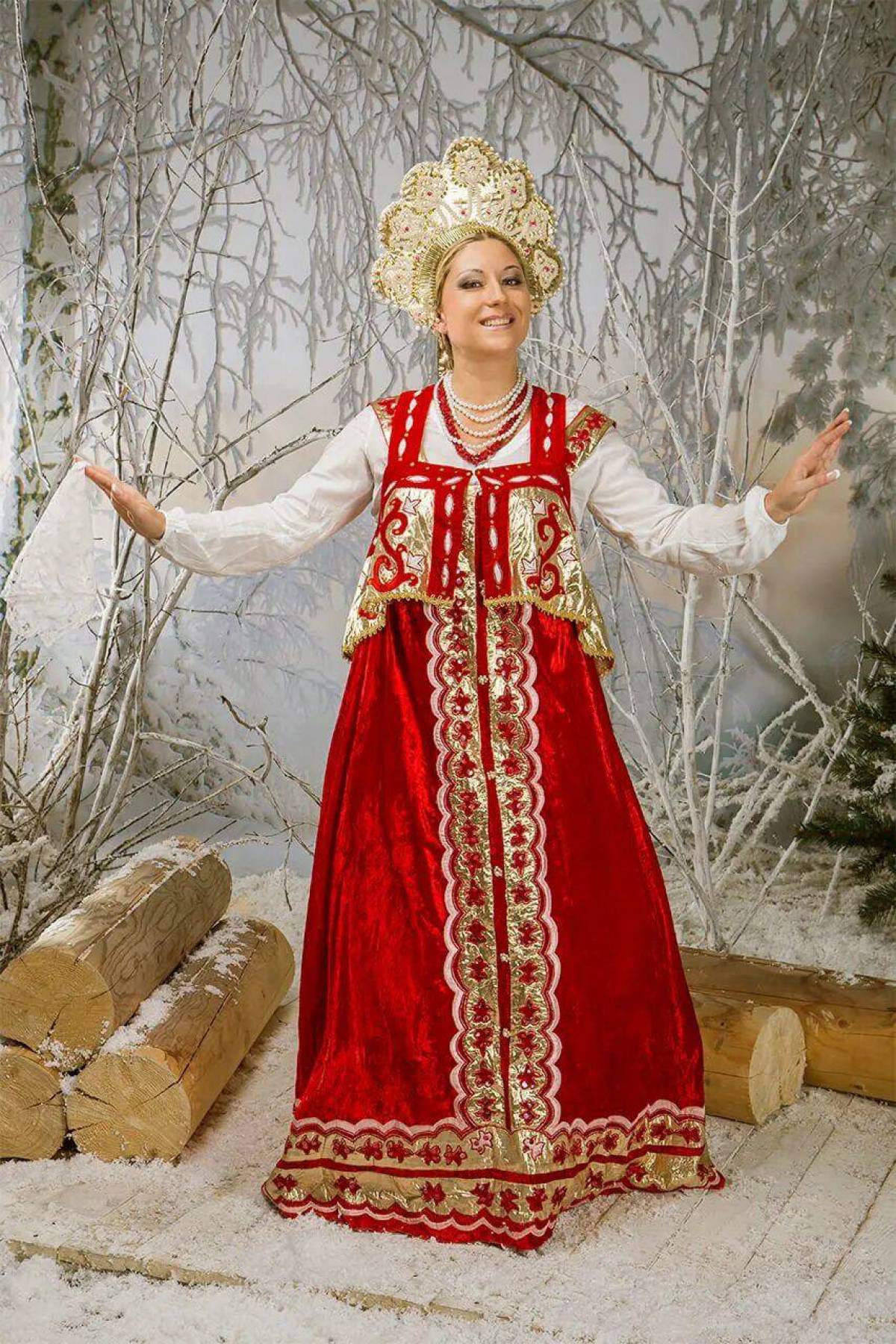 Girls in Slavic costumes in Mississauga
